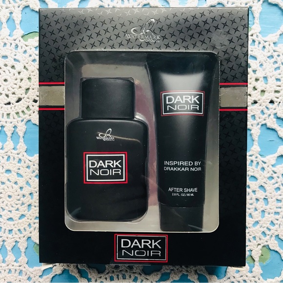 Dark Noir Men’s Eau De Parfum Perfume & After Shave Gift Set - Picture 4 of 5
